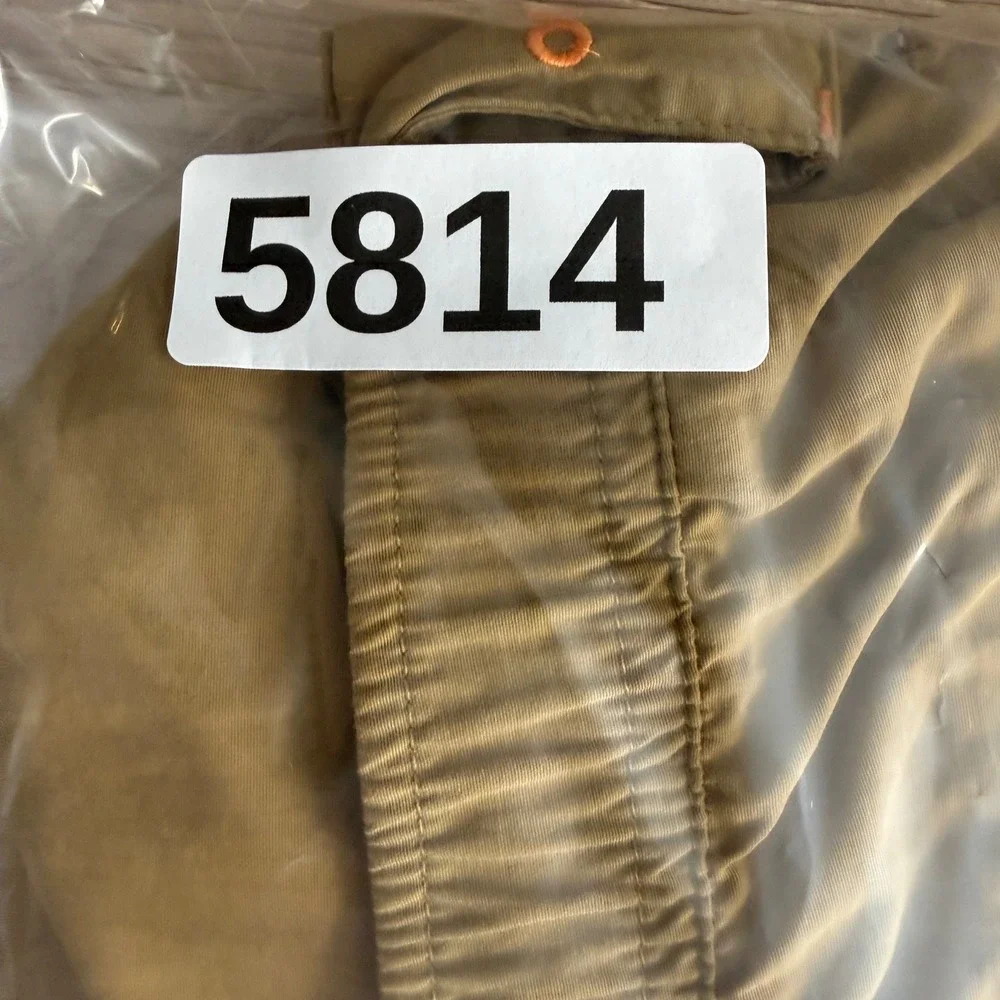 Orvis Pants Mens XXXL 30 Tan Outdoor Hiking Nylon Performance Straight Leg